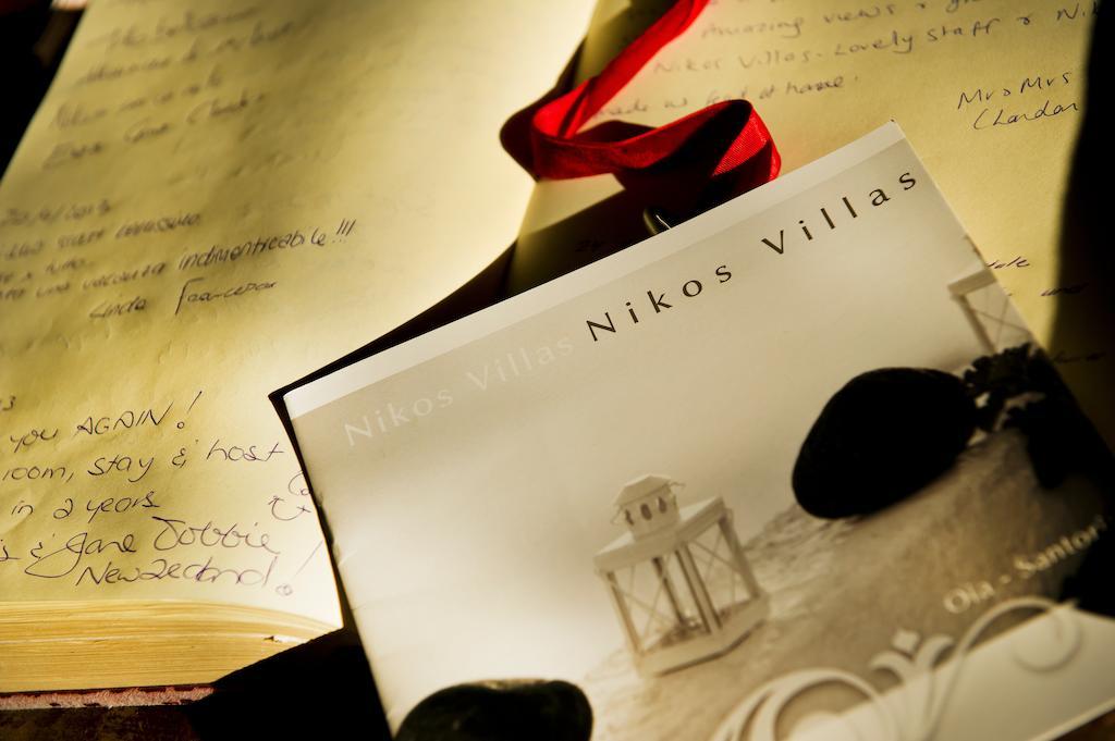 Nikos Villas Oía Exterior foto